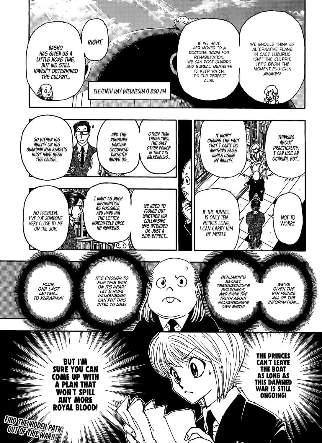 Hunter x Hunter Chapter 402 page 38 - 