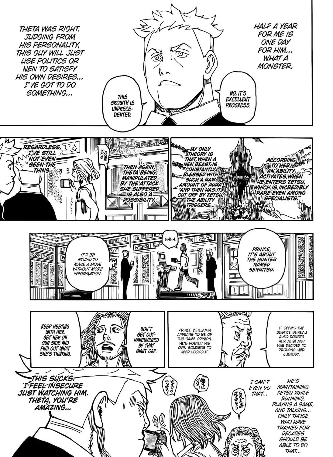 Hunter x Hunter Chapter 402 page 10 - 