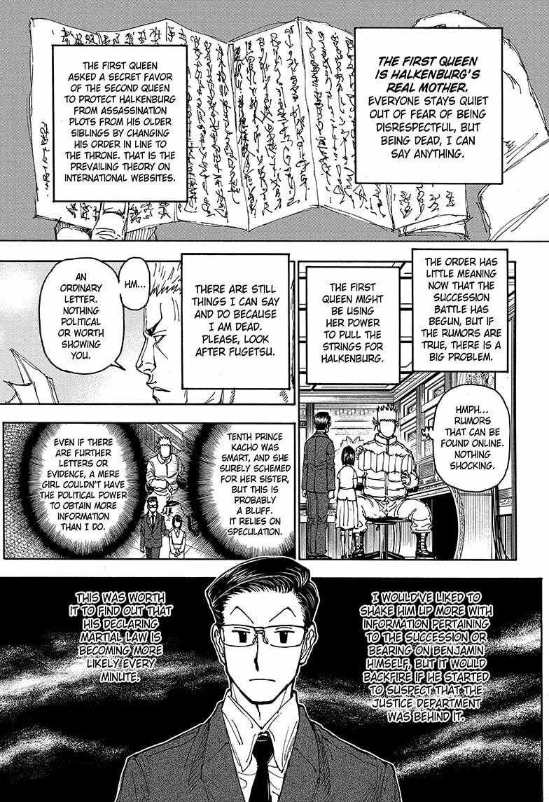 Hunter x Hunter Chapter 403 page 11 - 