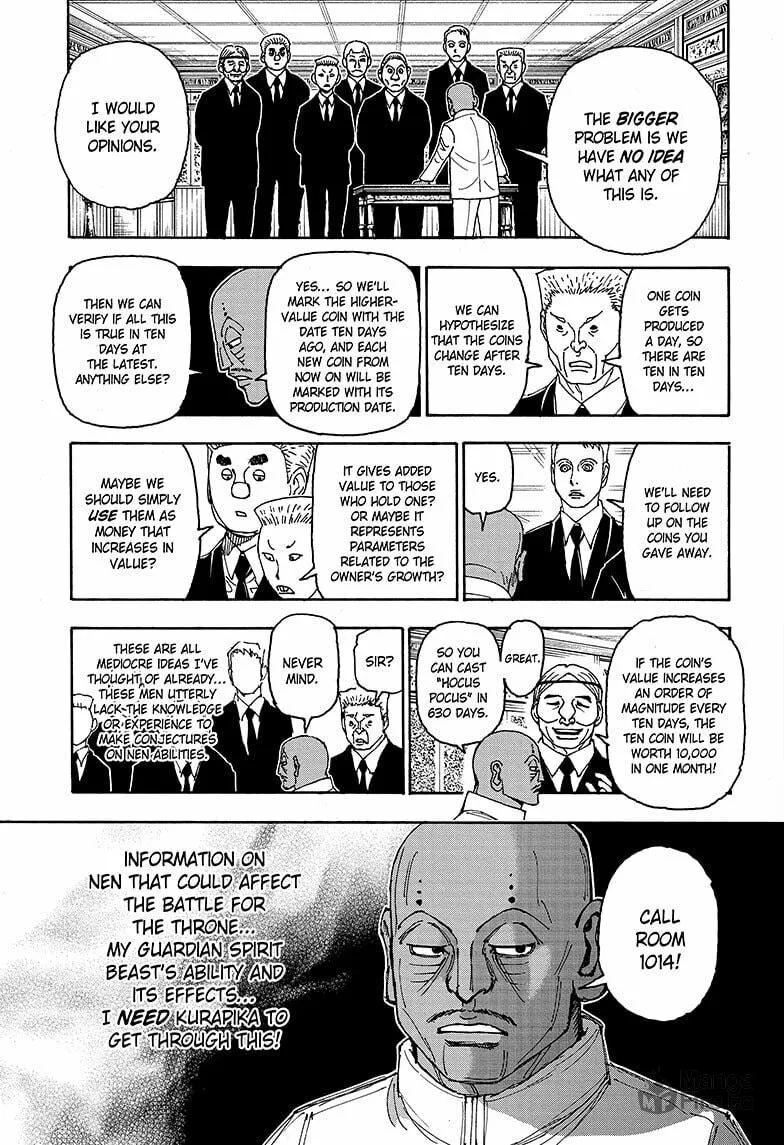 Hunter x Hunter Chapter 403 page 15 - 