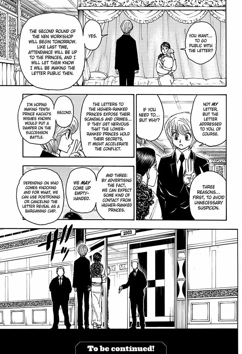 Hunter x Hunter Chapter 403 page 19 - 