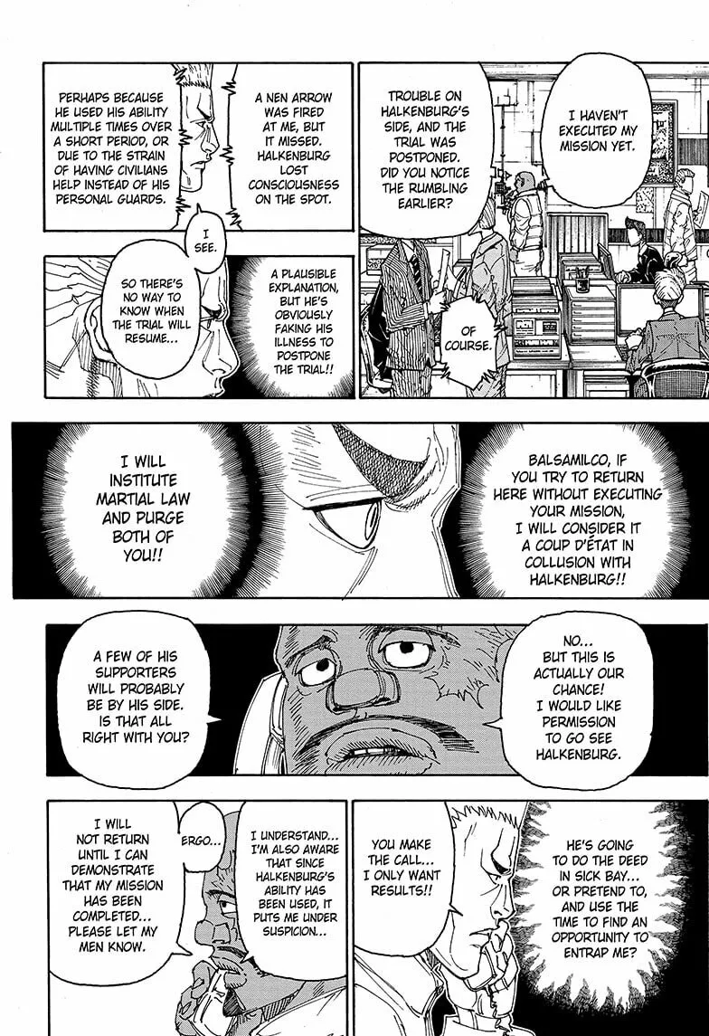 Hunter x Hunter Chapter 403 page 8 - 