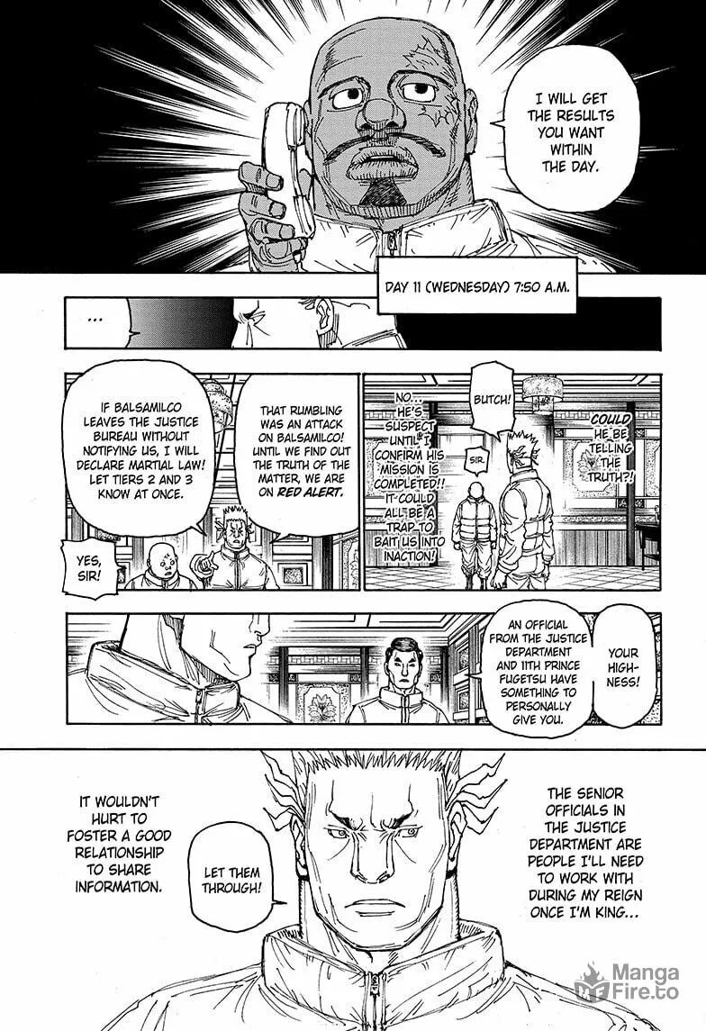 Hunter x Hunter Chapter 403 page 9 - 
