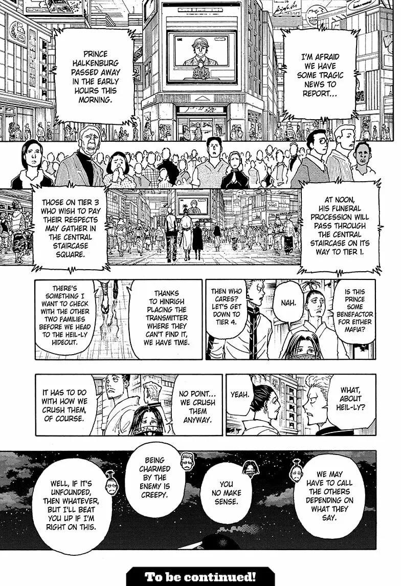 Hunter x Hunter Chapter 404 page 19 - 