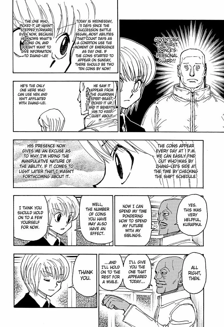 Hunter x Hunter Chapter 404 page 4 - 