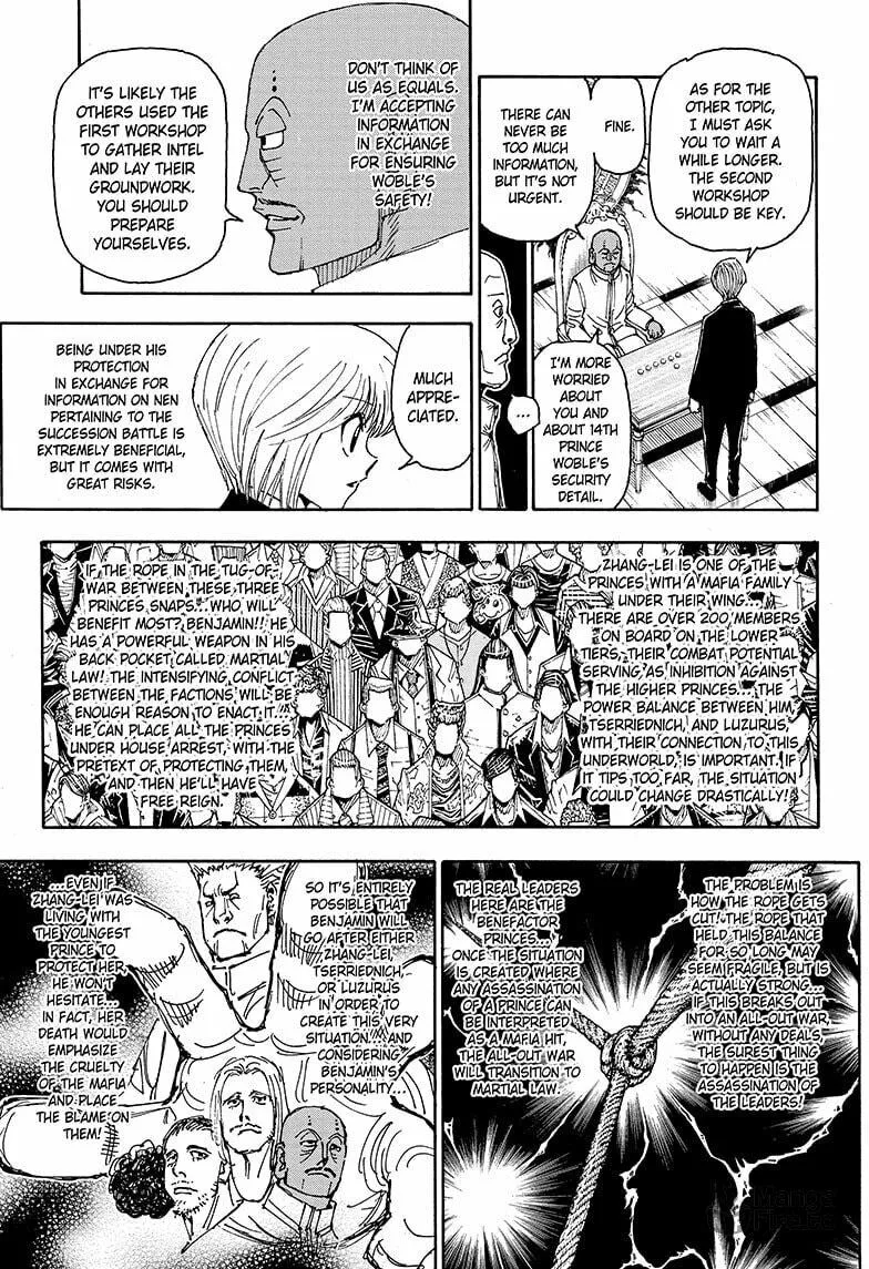 Hunter x Hunter Chapter 404 page 5 - 