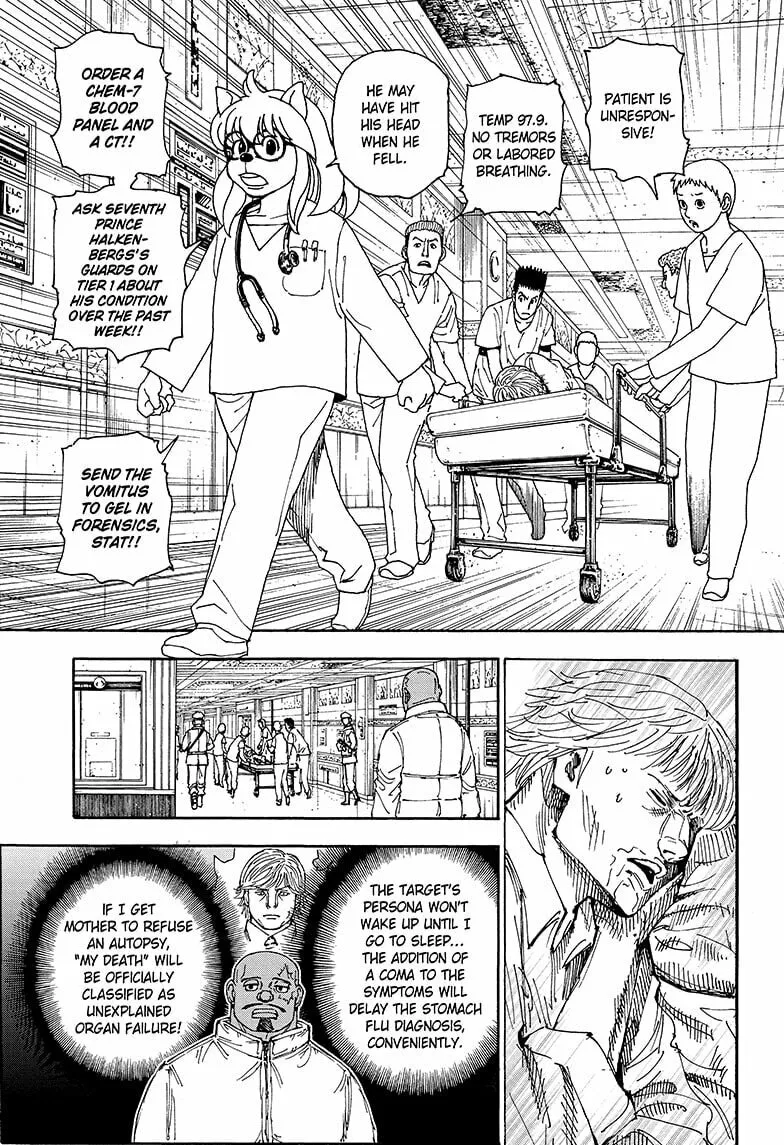 Hunter x Hunter Chapter 404 page 7 - 