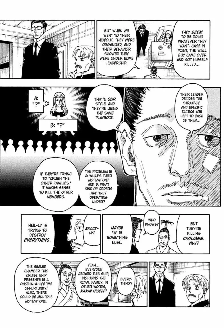 Hunter x Hunter Chapter 405 page 13 - 