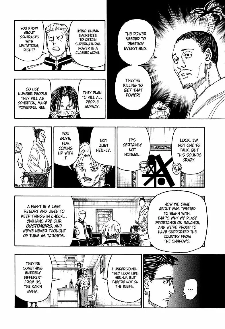 Hunter x Hunter Chapter 405 page 14 - 