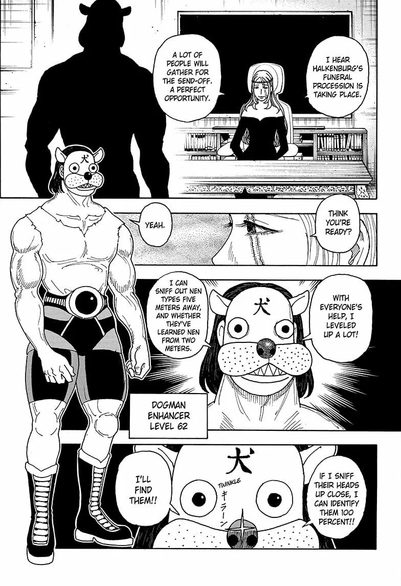 Hunter x Hunter Chapter 405 page 17 - 