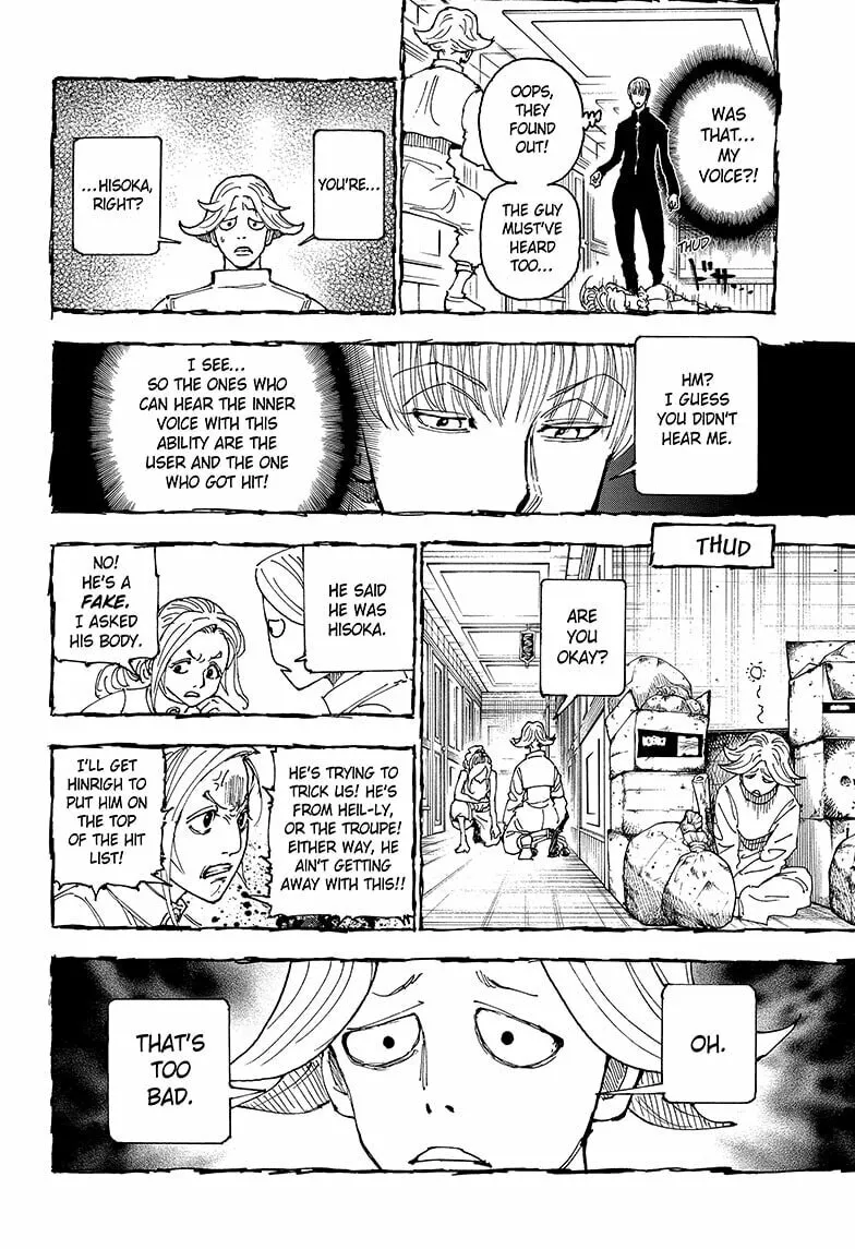 Hunter x Hunter Chapter 405 page 8 - 
