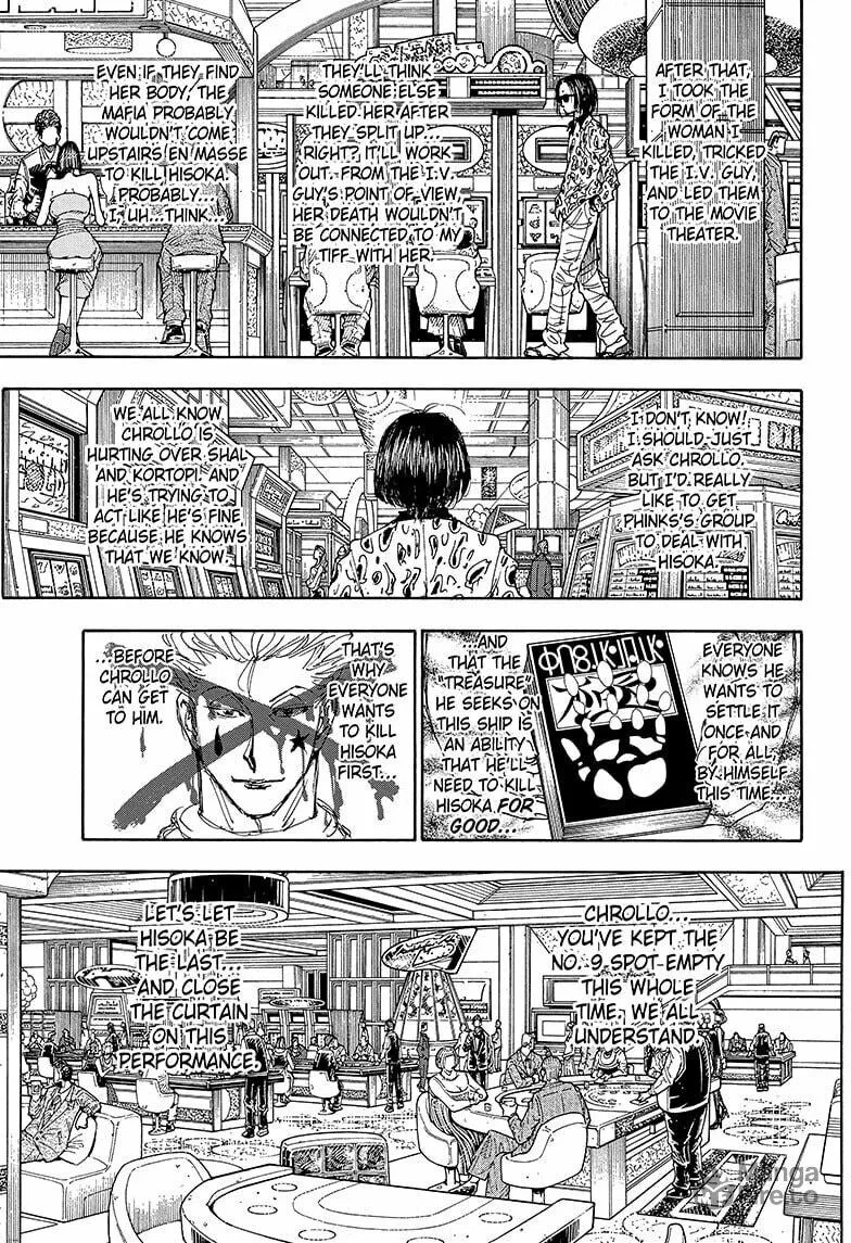 Hunter x Hunter Chapter 405 page 9 - 