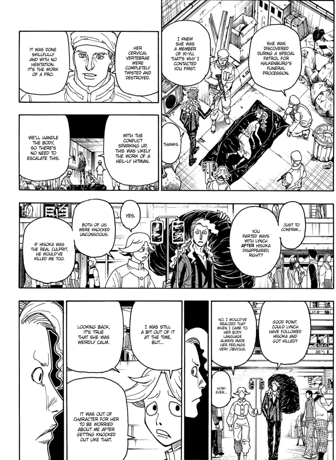 Hunter x Hunter Chapter 406 page 14 - 