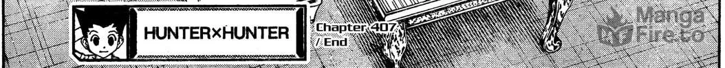 Hunter x Hunter Chapter 407 page 36 - 