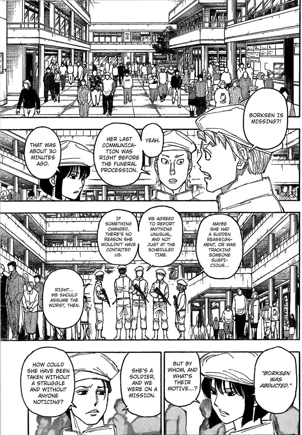Hunter x Hunter Chapter 407 page 5 - 