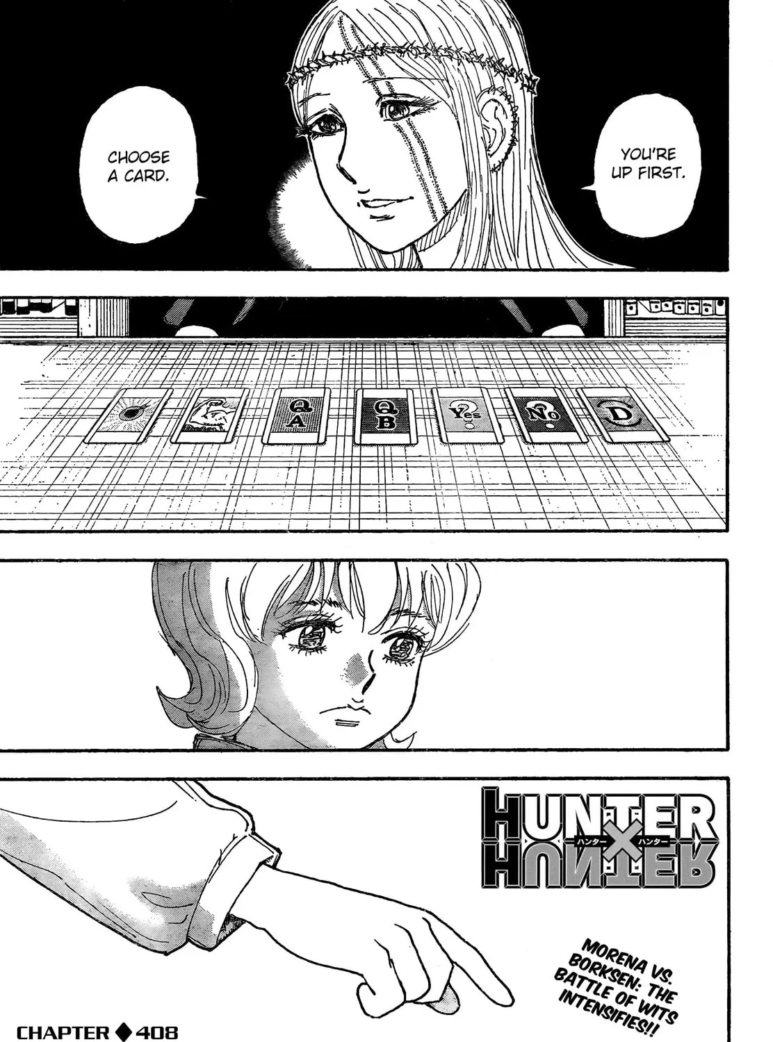 Hunter x Hunter Chapter 408 page 1 - 