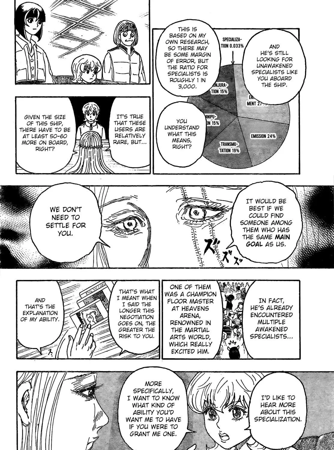 Hunter x Hunter Chapter 408 page 23 - 