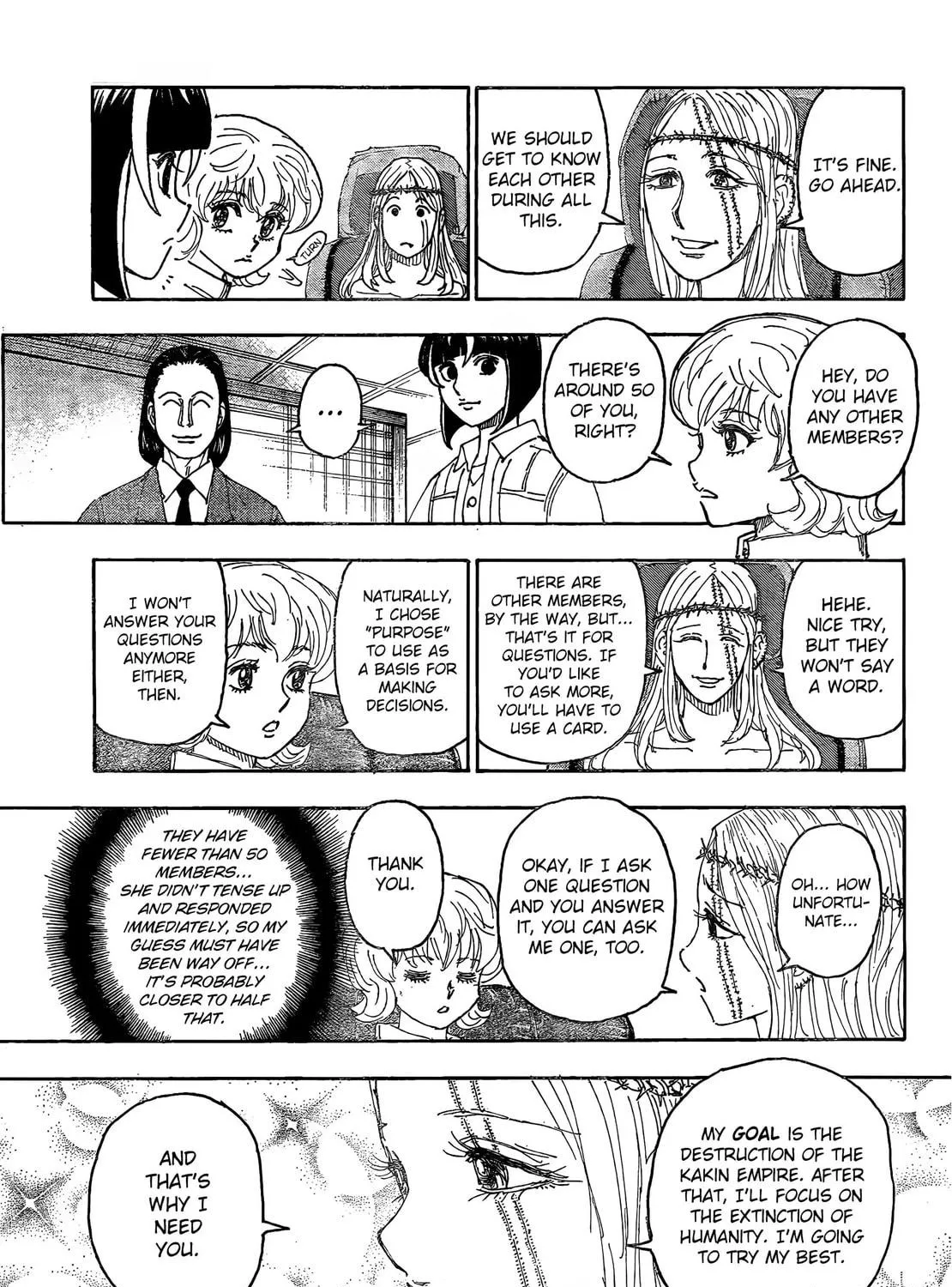 Hunter x Hunter Chapter 408 page 5 - 