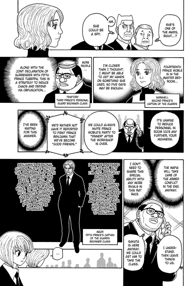 Hunter x Hunter Chapter 411 page 11 - 