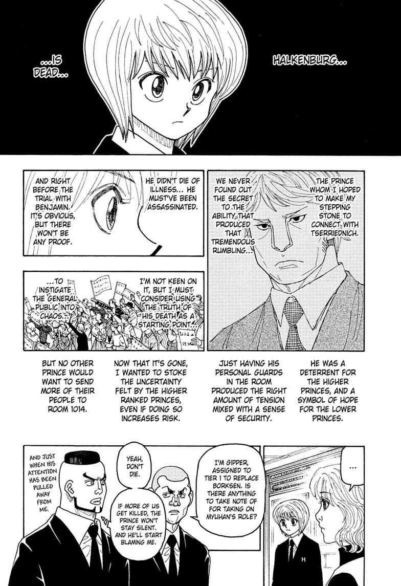 Hunter x Hunter Chapter 411 page 12 - 