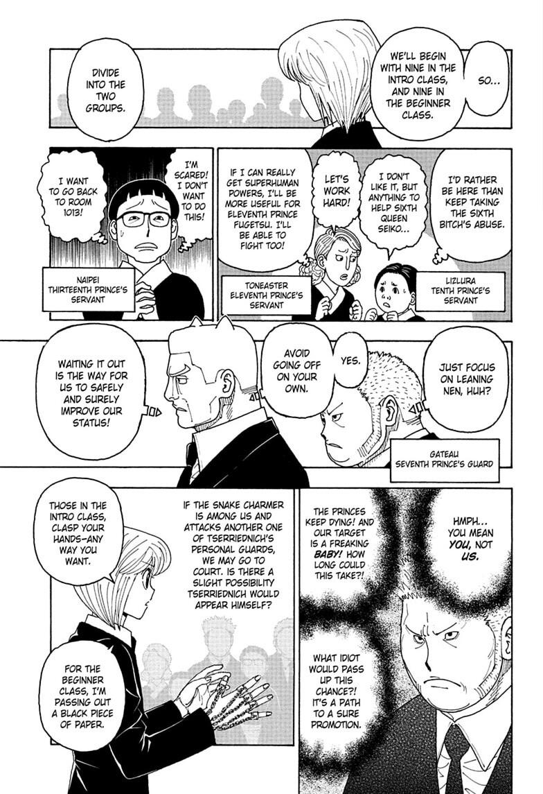 Hunter x Hunter Chapter 411 page 13 - 