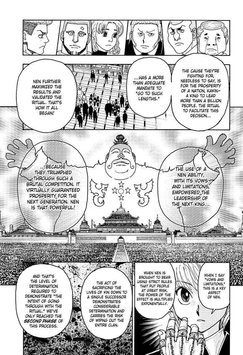 Hunter x Hunter Chapter 411 page 17 - 