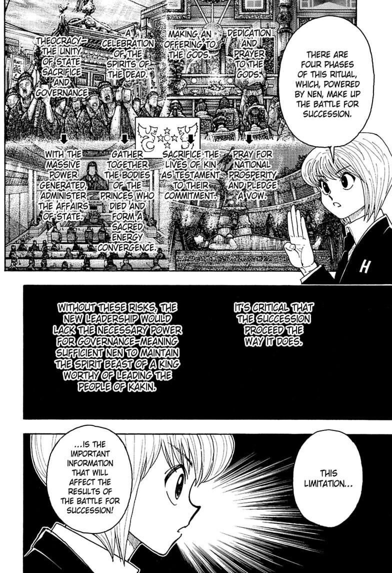 Hunter x Hunter Chapter 411 page 18 - 