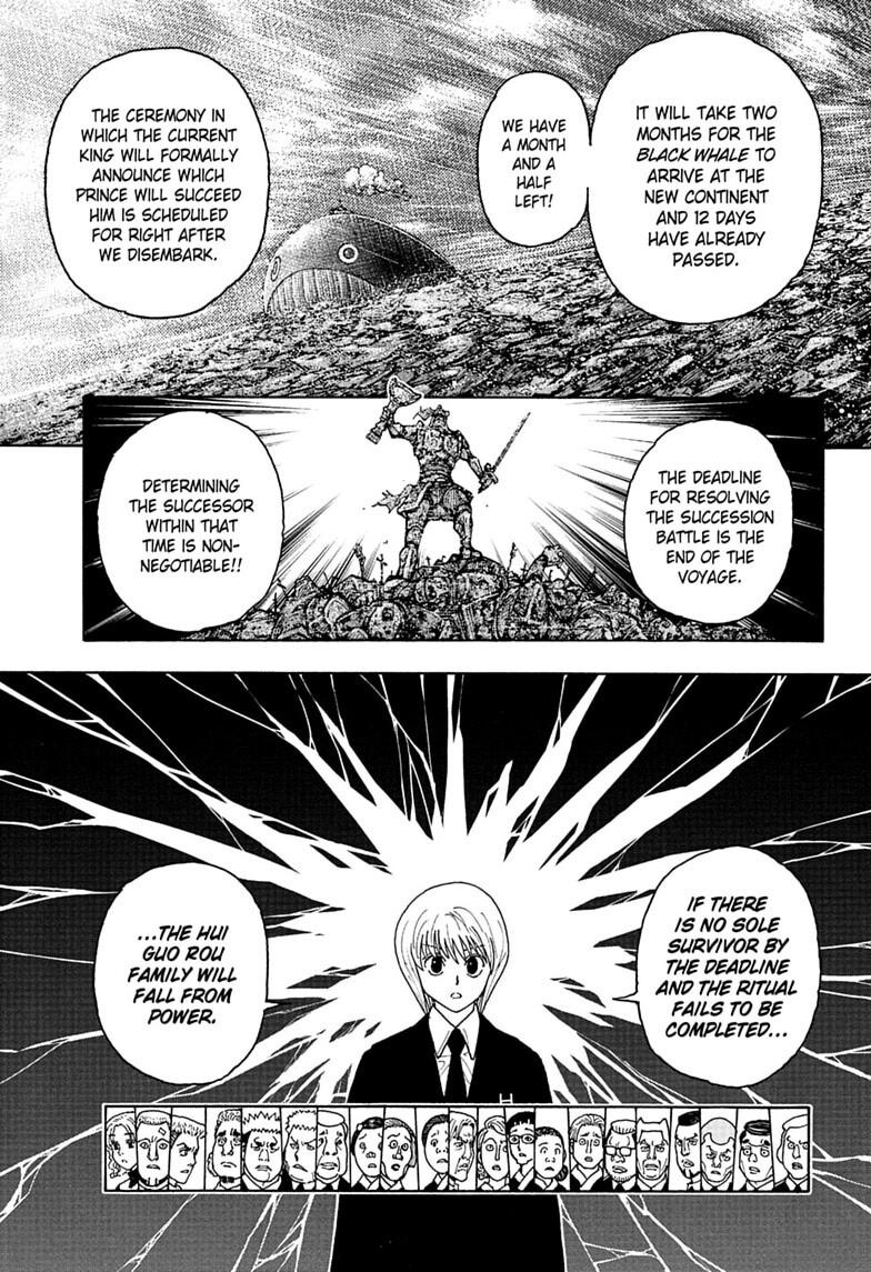 Hunter x Hunter Chapter 411 page 19 - 