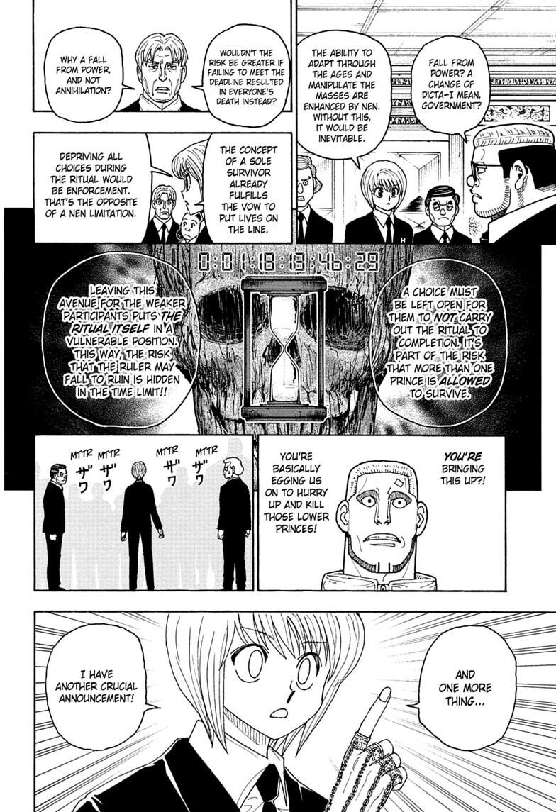Hunter x Hunter Chapter 411 page 20 - 