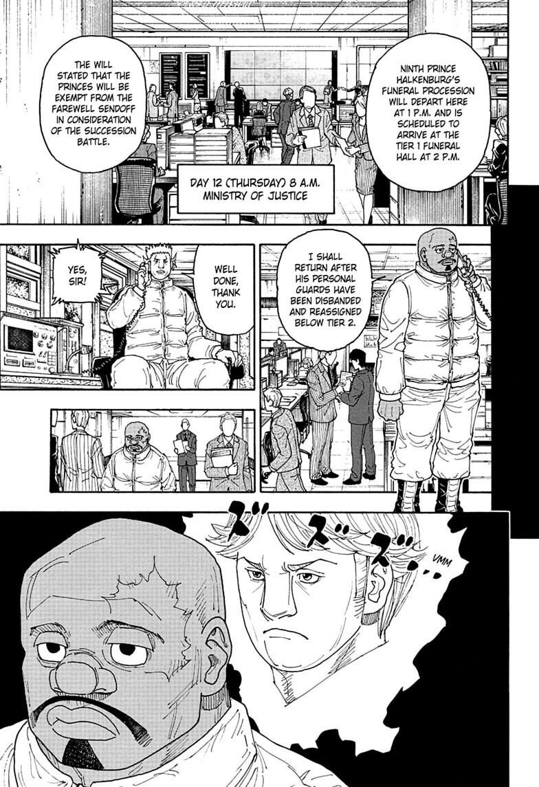 Hunter x Hunter Chapter 411 page 3 - 