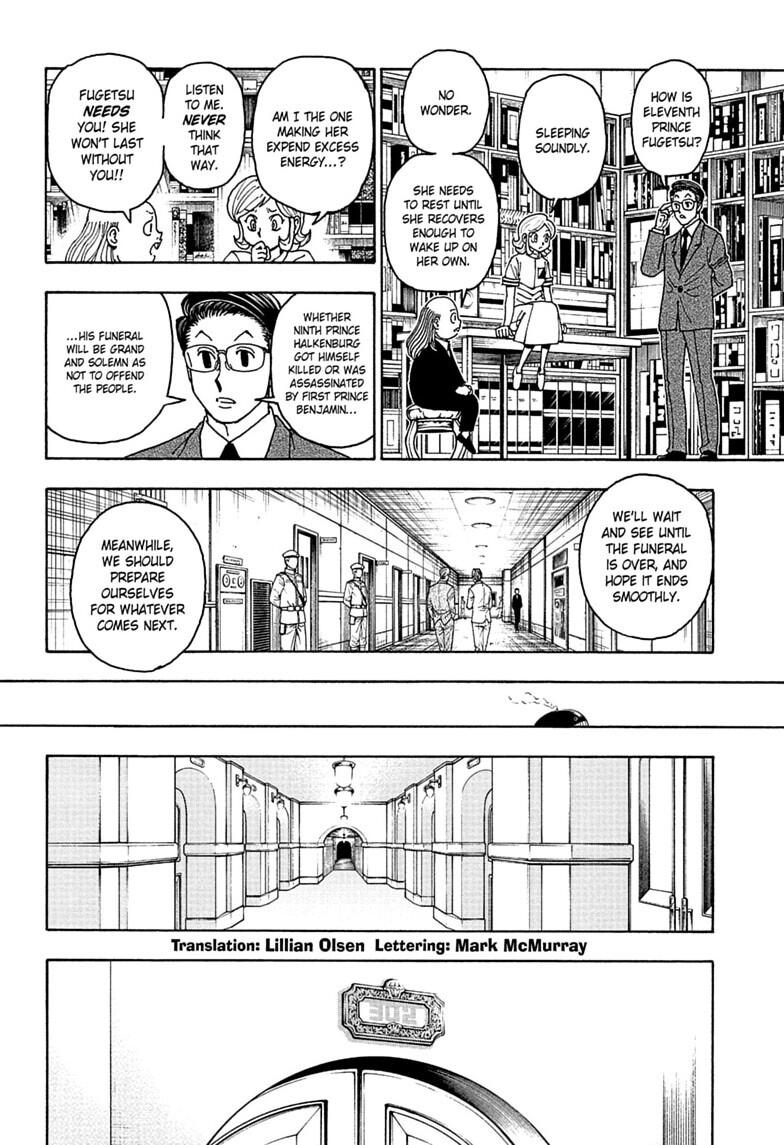 Hunter x Hunter Chapter 411 page 4 - 