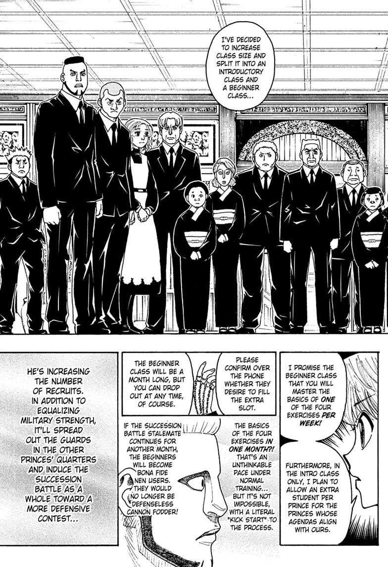 Hunter x Hunter Chapter 411 page 9 - 
