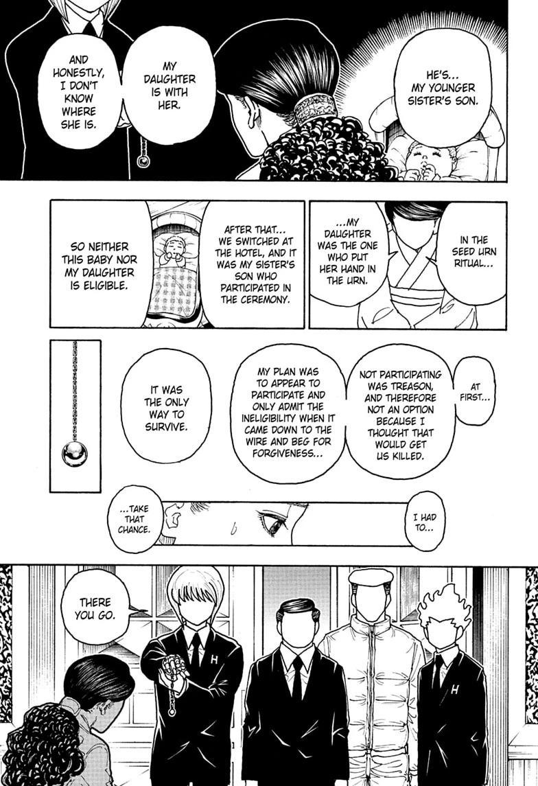 Hunter x Hunter Chapter 412 page 11 - 