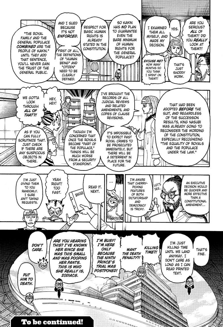 Hunter x Hunter Chapter 412 page 19 - 