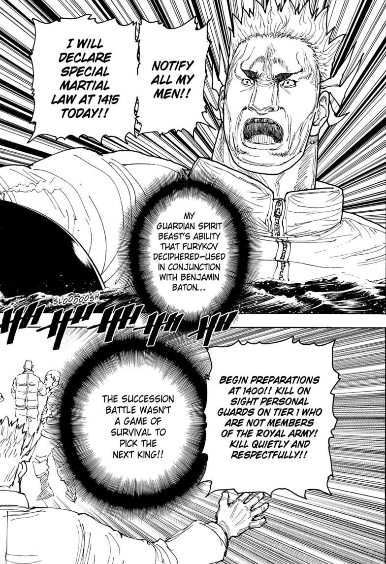 Hunter x Hunter Chapter 413 page 14 - 
