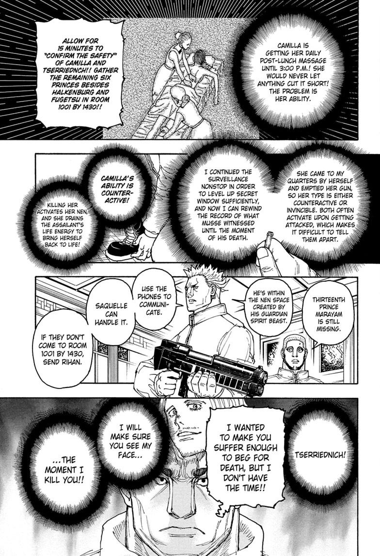Hunter x Hunter Chapter 413 page 17 - 