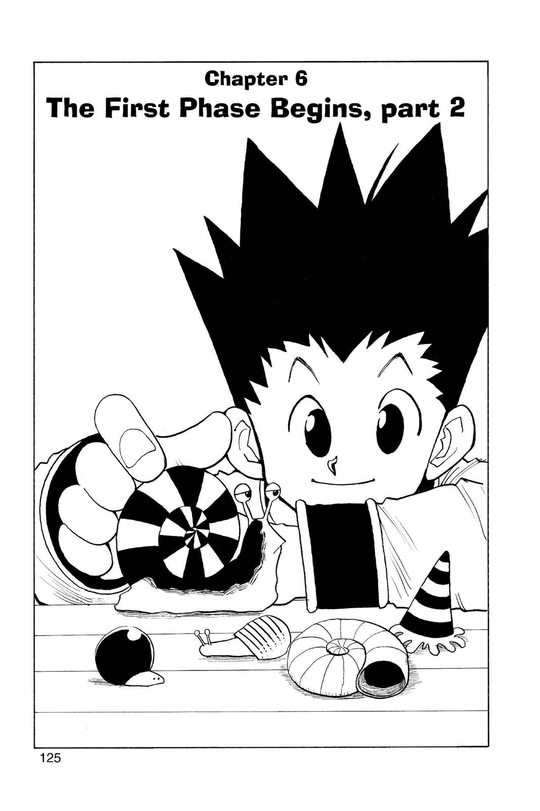 Hunter x Hunter Chapter 6 page 1 - 