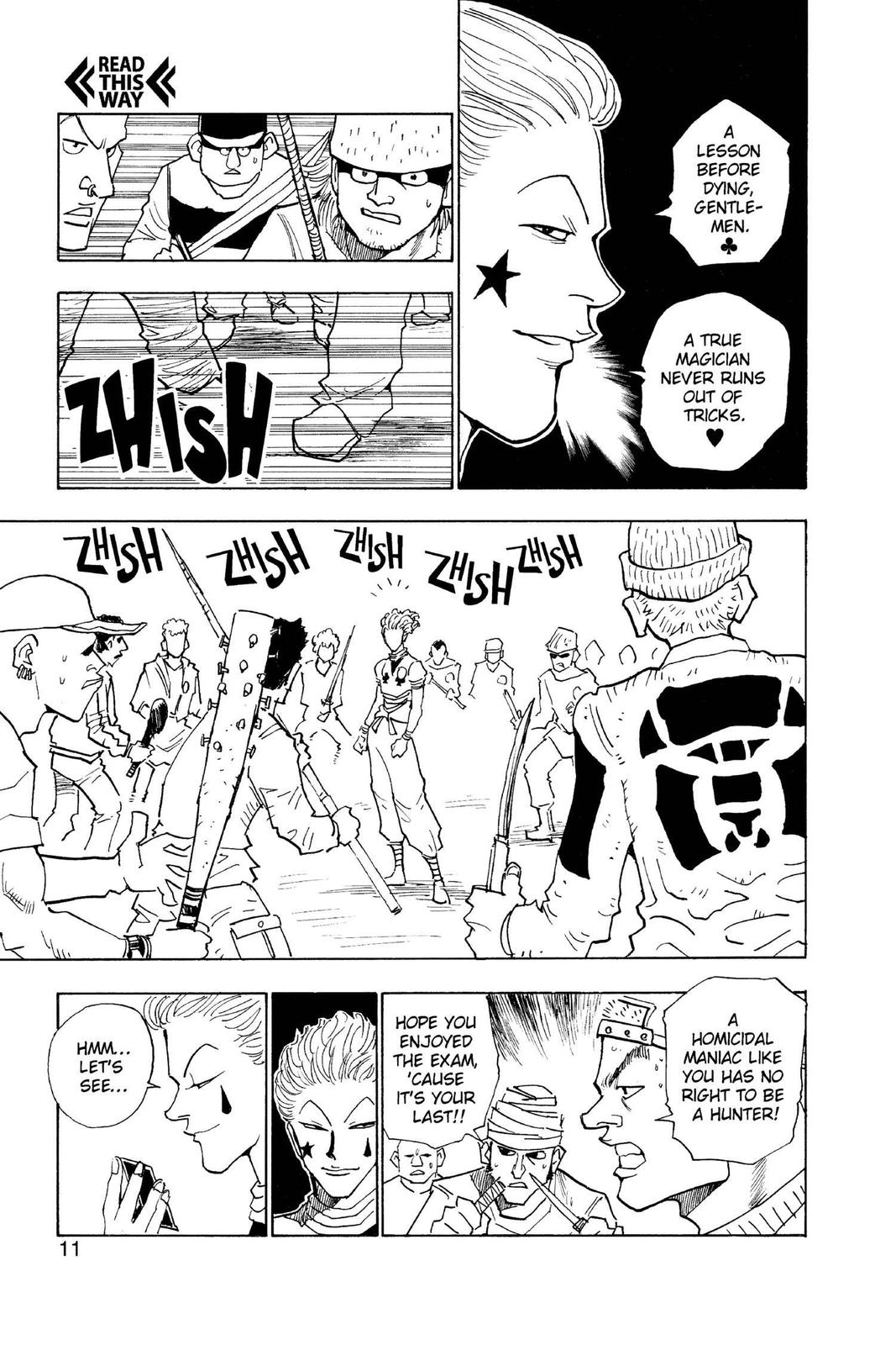 Hunter x Hunter Chapter 9 page 11 - 