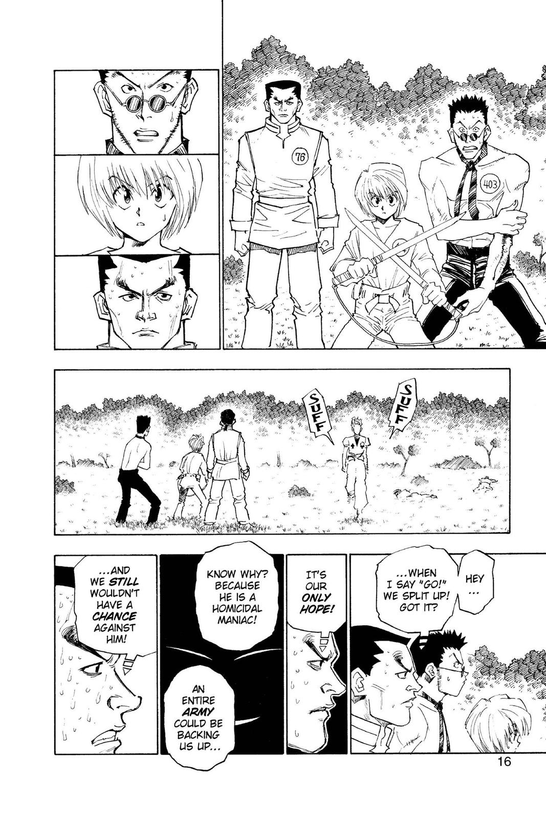 Hunter x Hunter Chapter 9 page 16 - 