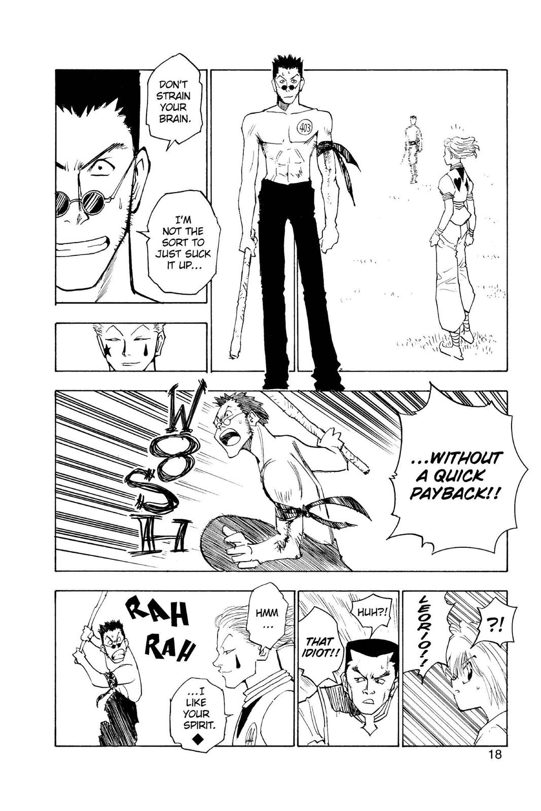 Hunter x Hunter Chapter 9 page 18 - 