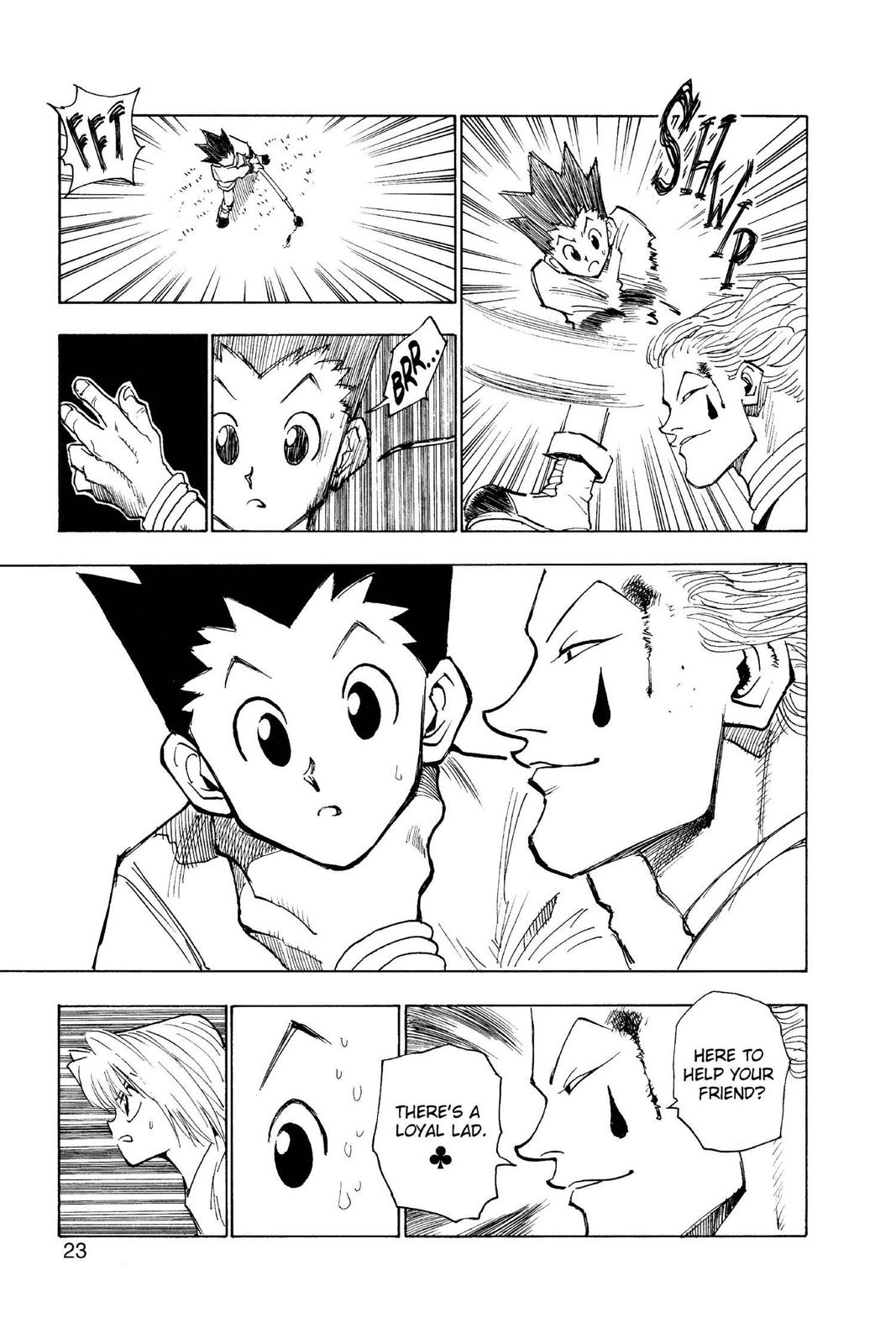 Hunter x Hunter Chapter 9 page 23 - 
