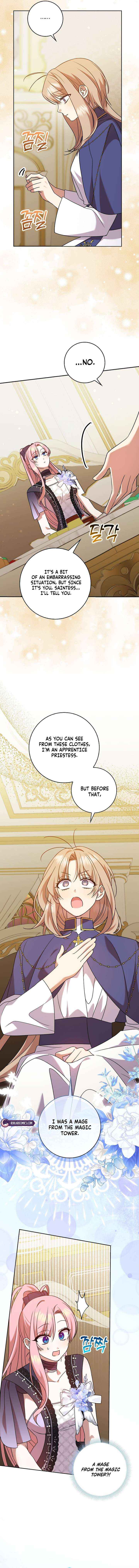 Hush Now, Saintess! Chapter 17 page 9 - 