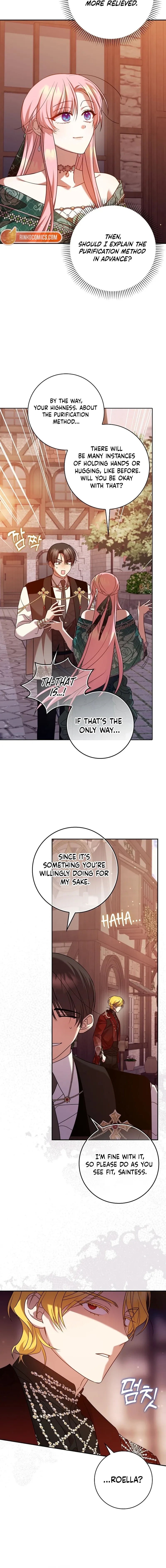 Hush Now, Saintess! Chapter 24 page 17 - 