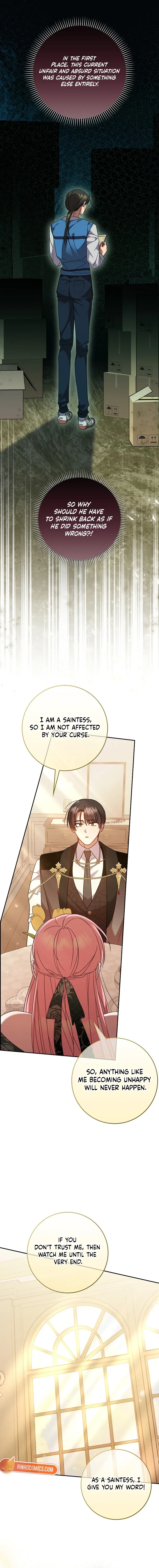 Hush Now, Saintess! Chapter 24 page 10 - 