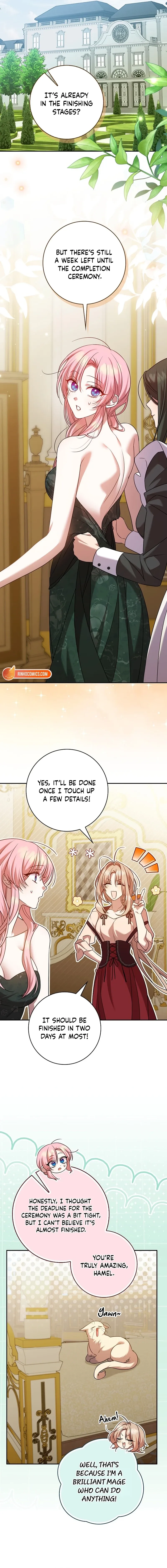 Hush Now, Saintess! Chapter 25 page 12 - 