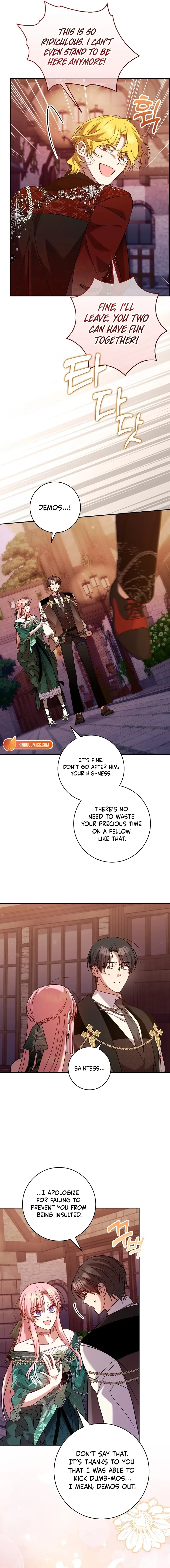 Hush Now, Saintess! Chapter 25 page 5 - 