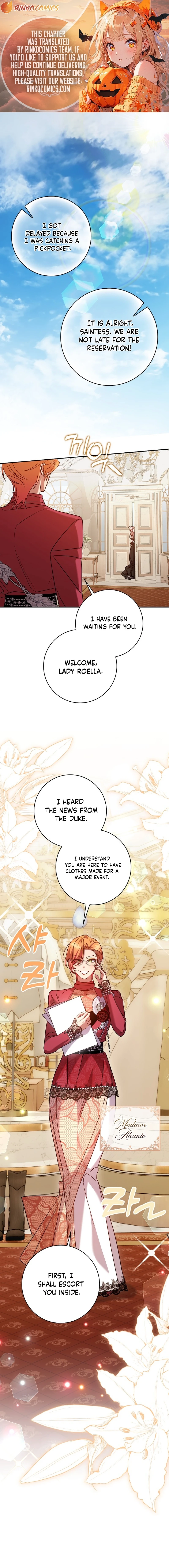 Hush Now, Saintess! Chapter 26 page 1 - 