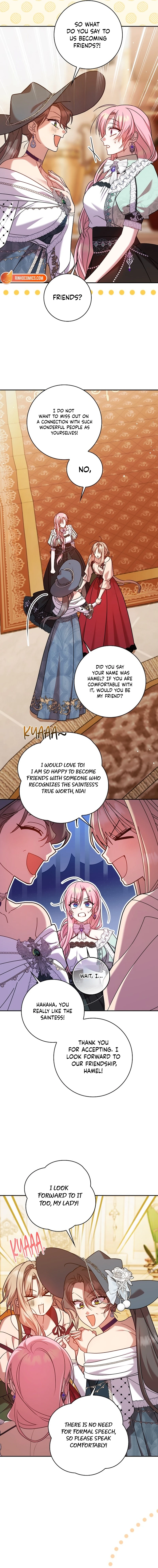 Hush Now, Saintess! Chapter 26 page 12 - 