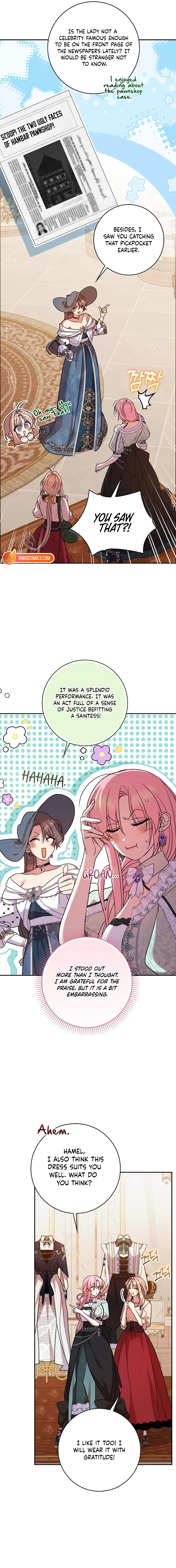 Hush Now, Saintess! Chapter 26 page 9 - 