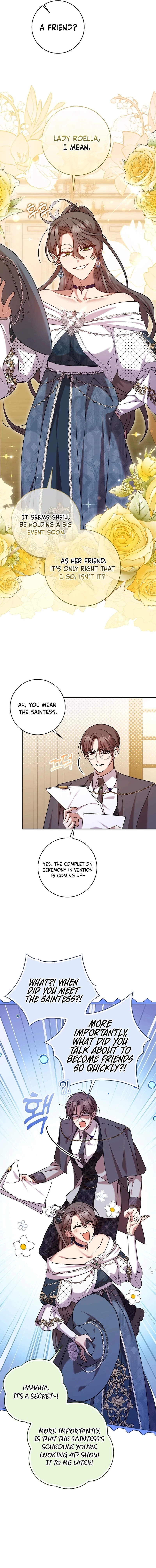Hush Now, Saintess! Chapter 27 page 8 - 